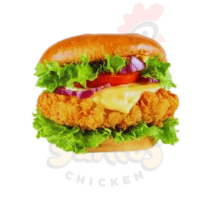 Chicken Grilled Barbeque Burger